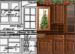 Kitchen Remodel Christmas Card