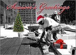 Laborers Greeting Card