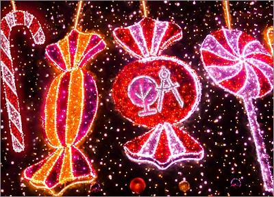 Landscape Architect Christmas Lights (Glossy White) 