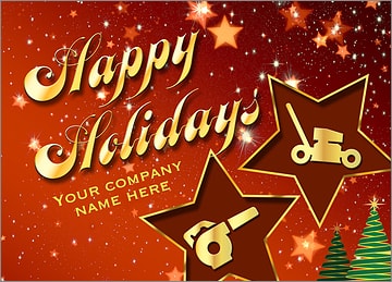 Lawn Care Christmas Sky