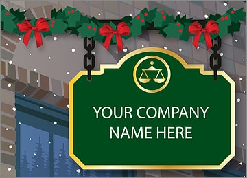 Lawyer Holiday Card