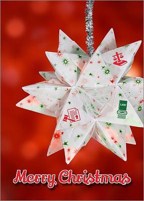 Legal Christmas Star (Glossy White) 