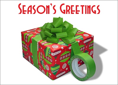 Paint Christmas Card Gift