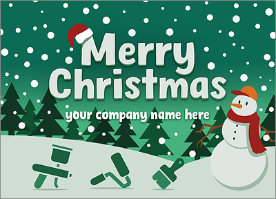 Paint Joy Card (Glossy White)