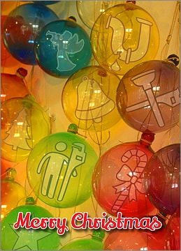 Plumber Glass Ornaments