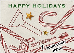 Plumber Logo Candy Canes