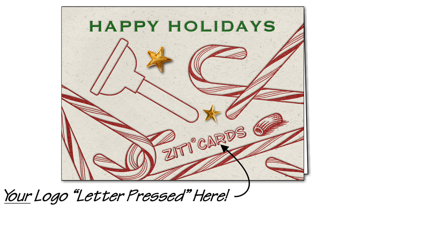 Plumber Logo Candy Canes (Glossy White)