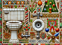 Plumbing Christmas Card Sportive