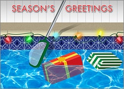 Pool Service Christmas Presents
