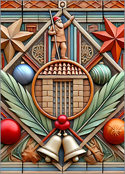 Roofing Christmas Card Blithesome