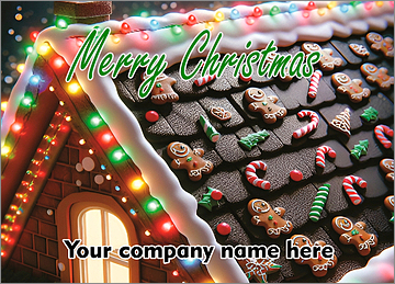 Roofing Christmas Card Cheery