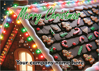 Roofing Christmas Card Cheery