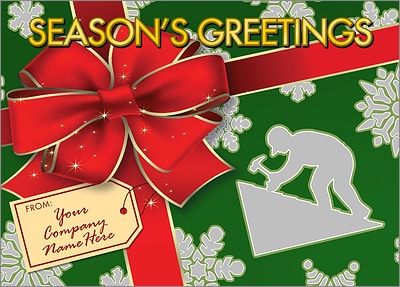 Roofing Gift Wrap