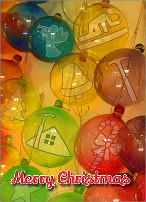 Roofing Glass Ornaments