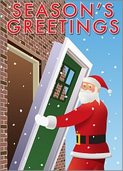 Santa Door Installation Card