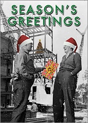 Site Laborers Christmas Card