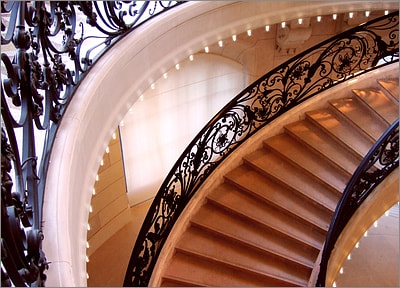 Stairway (Glossy White) 