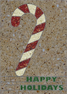 Terrazzo Christmas Card