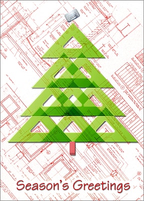 Triangle Tree (Glossy White) 