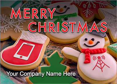 Wireless Christmas Card