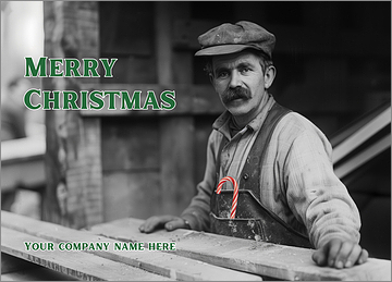 Woodworker Christmas Card