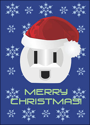 Outlet with Hat (Glossy White)